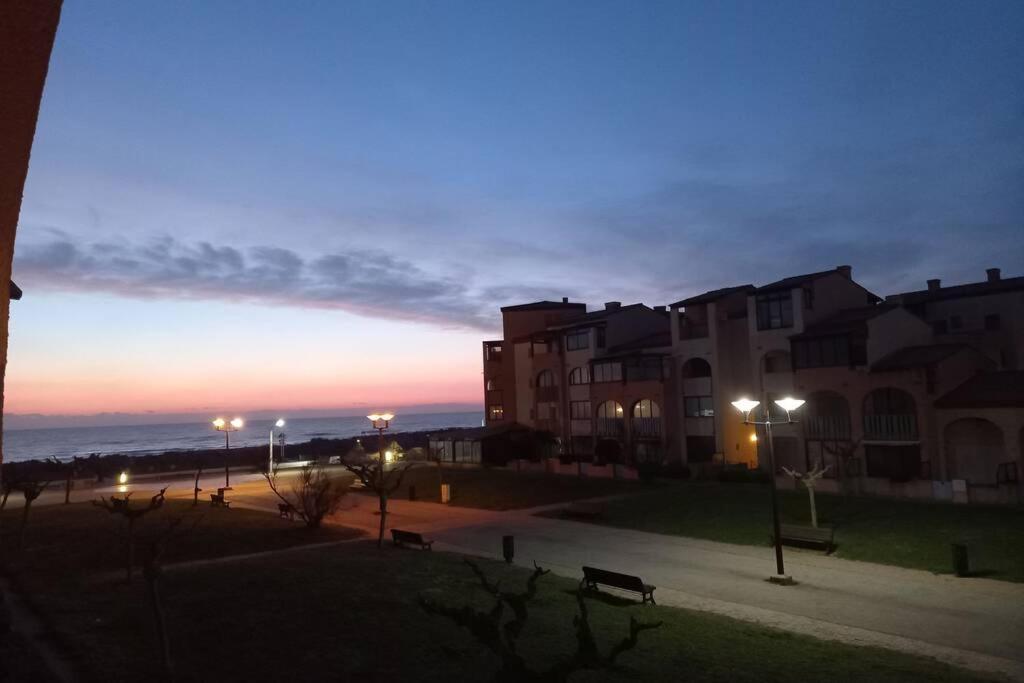T2, Vue Sur Mer, Terrasse, Parking Prive Le Barcares Luaran gambar