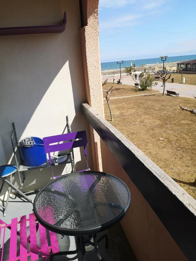T2, Vue Sur Mer, Terrasse, Parking Prive Le Barcares Luaran gambar